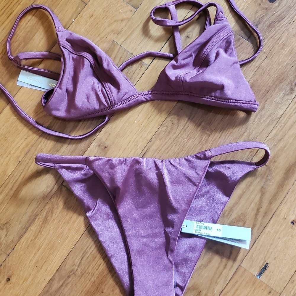 NWT Gooseberry Intimates So Chic Bathing Suit Set